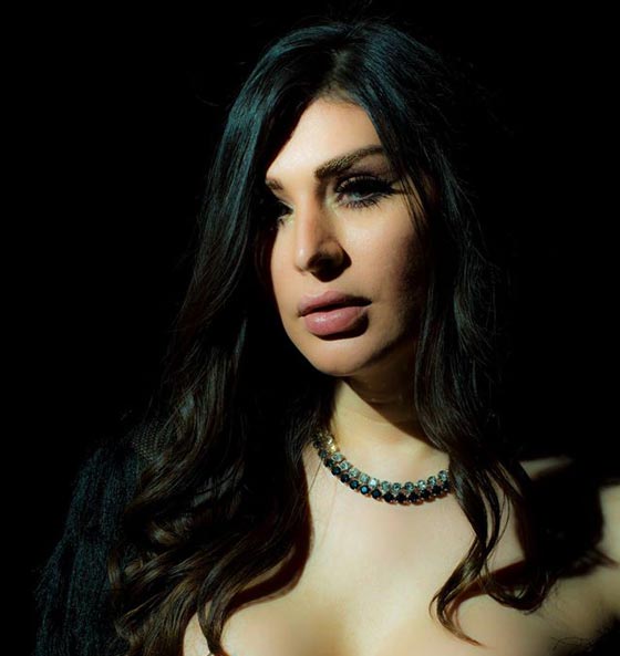 رغد سلامة تتألق بالاسود المكشوف والتسريحة الكلاسيكية صورة رقم 8