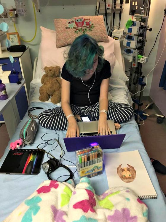 تبرع سخي لزارا صاحبة السرطان النادر يشعل الامل في ليلها صورة رقم 5