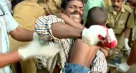 فيديو يظهر لحظة انفجار العاب نارية بمعبد بوذي يوقع عشرات القتلى صورة رقم 18