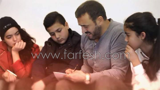 فيديو كاظم الساهر في اغنية (مالي خلق) مع أطفال ذا فويس كيدز  صورة رقم 6