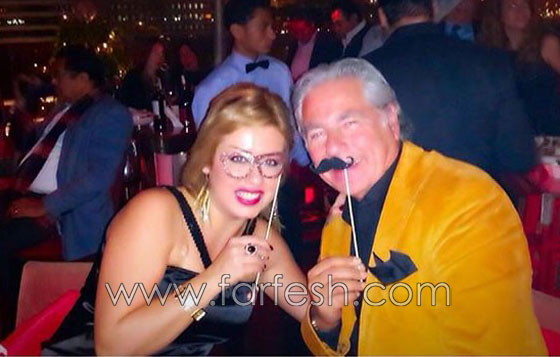 صور نادرة: مصطفى فهمي قبل 25 سنة مع زوجته الايطالية وابنيه عمر ودينا صورة رقم 4