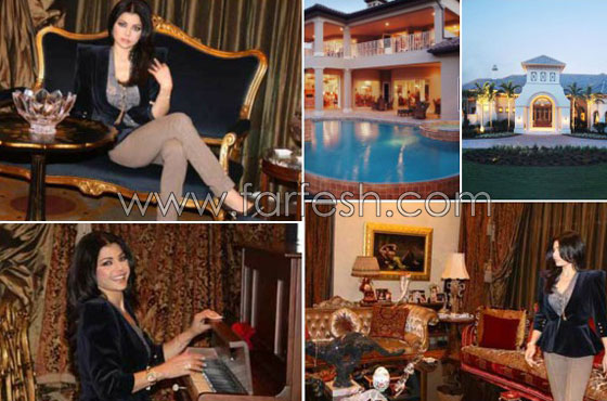 صور منازل الفنانين العرب: بين الفخامة المبهرة والاناقة الهادئة صورة رقم 7