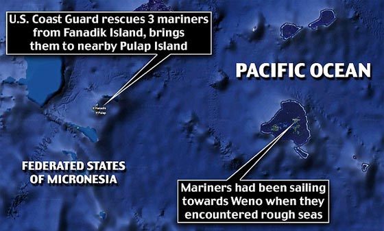 النجدة بسعف النخيل تنقذ ثلاثة رجال تاهو في جزيرة نائية صورة رقم 7