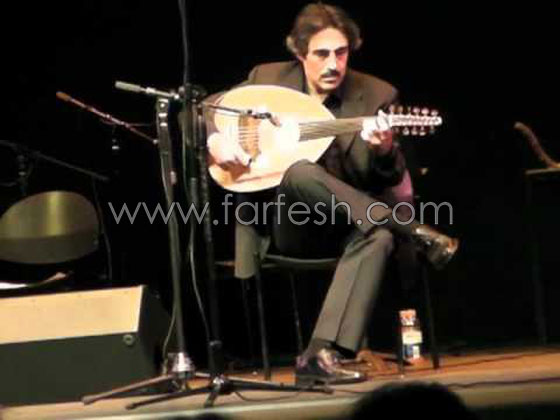  الموسيقار سيمون شاهين والفنانة الفلسطينية دلال ابو امنة في (زفير)  صورة رقم 1