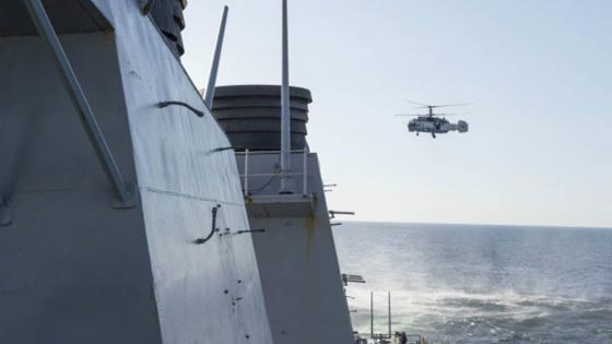 لفة البرميل.. مناورة لمقاتلة روسية حول طائرة امريكية صورة رقم 4