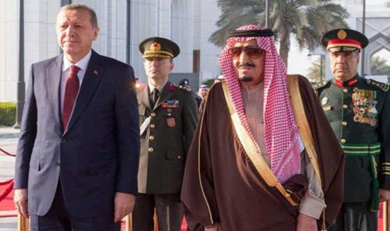 استقبال اردوغان للملك سلمان على انغام نشيد روسي يثير الاستهجان صورة رقم 3