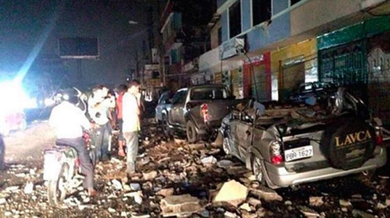 زلزال رهيب يضرب الاكوادور.. حصيلة القتلى الاولية اكثر من 40 شخصا!! صورة رقم 8