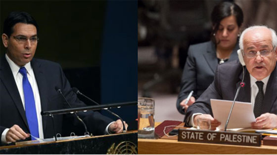 مشادة كلامية وتلاسن بين مندوبي اسرائيل وفلسطين بالامم المتحدة صورة رقم 1