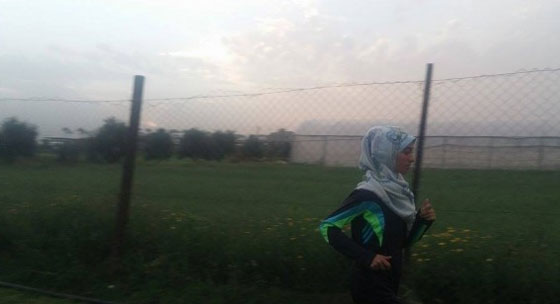 ايناس نوفل اول عداءة في غزة لا يوقف طموحها سوى الاحتلال صورة رقم 4