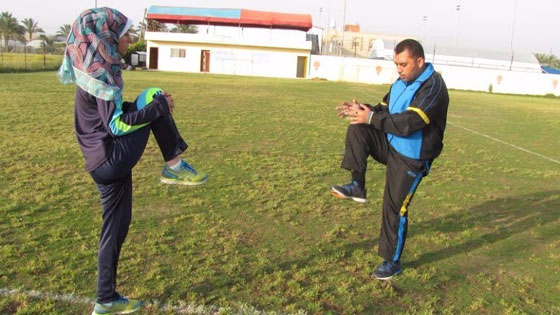 ايناس نوفل اول عداءة في غزة لا يوقف طموحها سوى الاحتلال صورة رقم 9