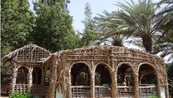 سُعُف النخيل تُسعف اليمنيين في البناء.. شاهد مساجد من سعف النخيل صورة رقم 1