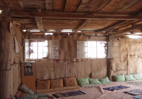 سُعُف النخيل تُسعف اليمنيين في البناء.. شاهد مساجد من سعف النخيل صورة رقم 2