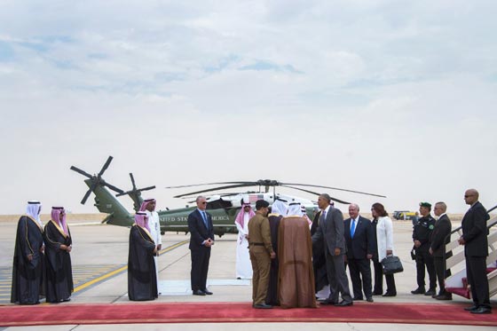 اجتماع ماراثوني بين العاهل السعودي والرئيس الامريكي صورة رقم 2