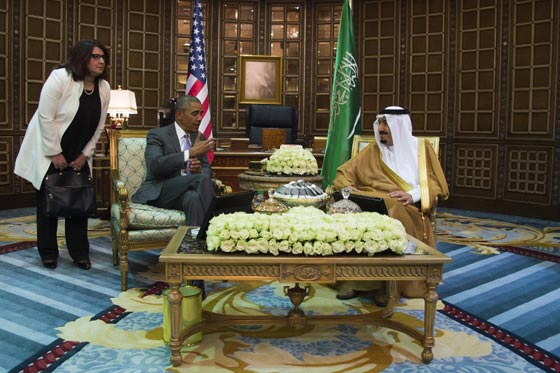 اجتماع ماراثوني بين العاهل السعودي والرئيس الامريكي صورة رقم 4