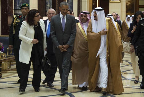 اجتماع ماراثوني بين العاهل السعودي والرئيس الامريكي صورة رقم 8