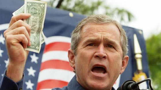 فضيحة بوش.. 363 الف طن من الدولارات ذهبت هباء في العراق صورة رقم 1