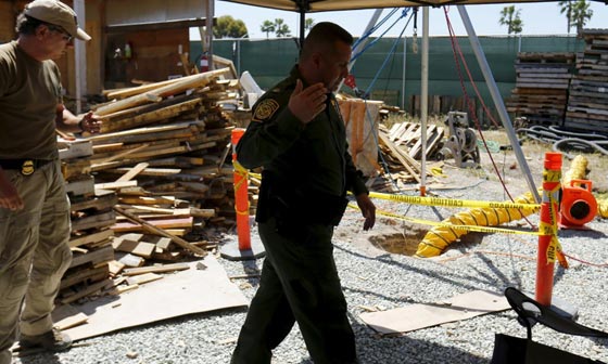 اكتشاف اطول نفق لتهريب المخدرات يمتد بين امريكا والمكسيك صورة رقم 5