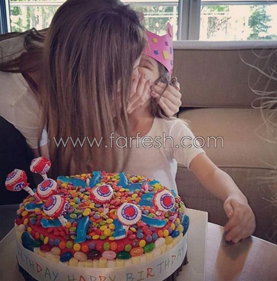 صور نانسي عجرم مع ابنتها ايلا: كل سنة وانت سالمة يا ملاكي الصغير صورة رقم 2