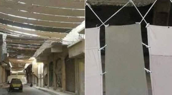 بداية النهاية.. دواعش الرقة يواجهون الطائرات بالشوادر!! صورة رقم 1