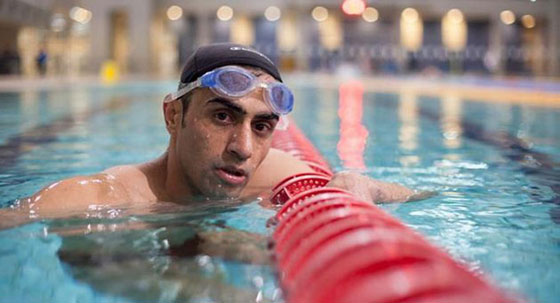 قصة لاجئ سوري من فقده لقدمه الى حمل الشعلة الأولمبية صورة رقم 1