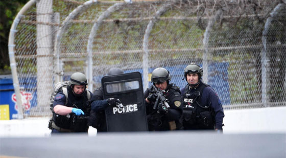 تنكر وارتدى حزاما ناسفا من الشوكولاتة فاطلقت الشرطة النار عليه صورة رقم 9