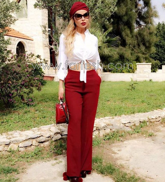 صور رولا سعد مع أحدث  (تاتو) قامت بوضعه  صورة رقم 6