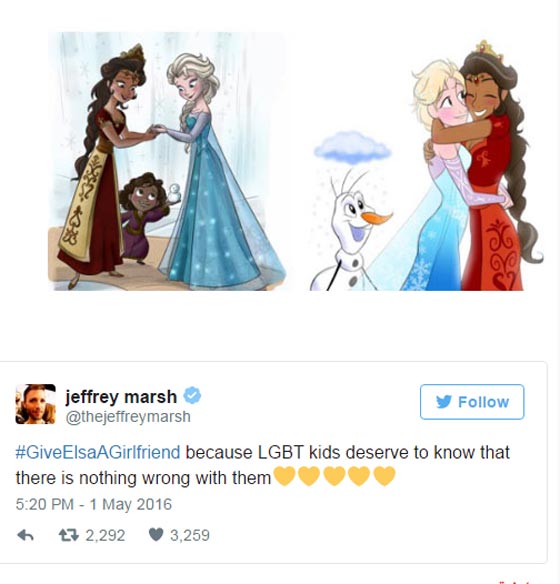  اميرة الثلج بطلة فيلم فروزن تشعل صراعا في ديزني بسبب المثليين  صورة رقم 3