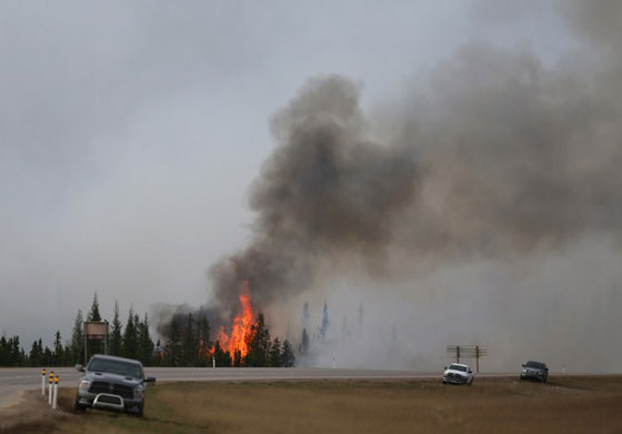 خطير جدا.. اتساع دائرة الحرائق الكندية وامتدادها الى منطقة اخرى صورة رقم 14