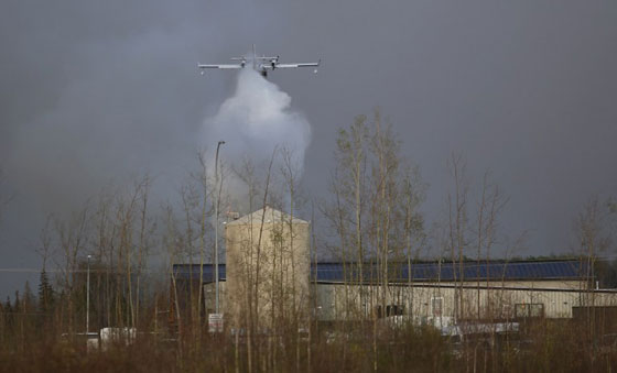 الحريق الوحش في كندا يظهر من الفضاء ولا يزال يستعر منذ 9 ايام صورة رقم 9