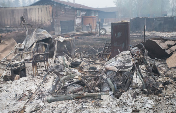 الحريق الوحش في كندا يظهر من الفضاء ولا يزال يستعر منذ 9 ايام صورة رقم 24