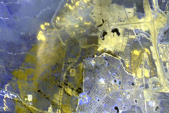 حريق كندا الوحش لا زال مستعرا.. شاهد صور القمر الصناعي قبل وبعد صورة رقم 3