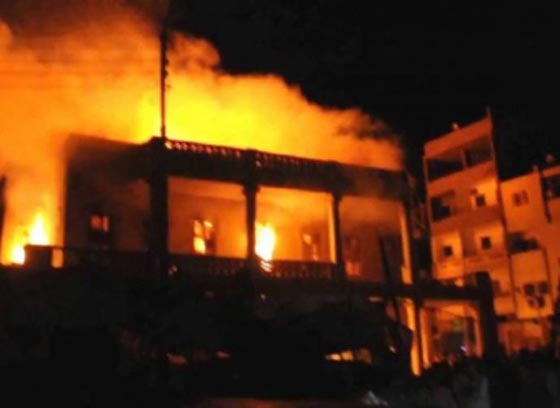 فيديو وصور.. قتلى ومصابون في حريق هائل شب في احد الفنادق بالقاهرة صورة رقم 9