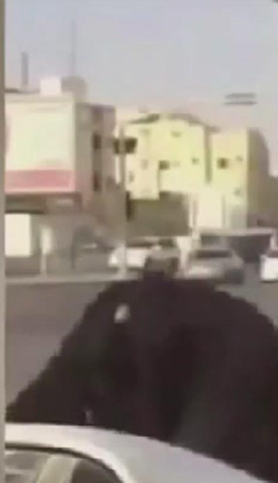 فيديو مخجل.. معركة شرسة بين محجبتين خليجيتين في الشارع العام  صورة رقم 4