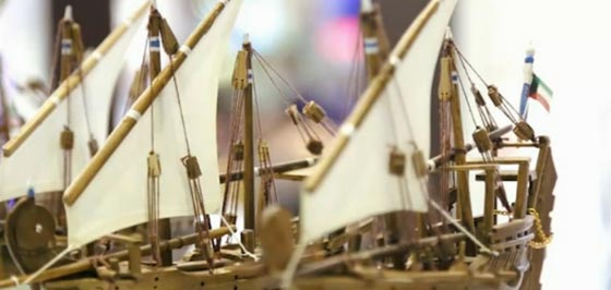 احفاد نوح الكويتيون توارثوا الابداع في صناعة السفن الشراعية صورة رقم 1