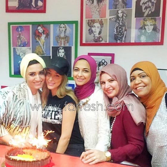 صور تامر حسني يفاجئ زوجته بسمة بوسيل في عيد ميلادها  صورة رقم 3