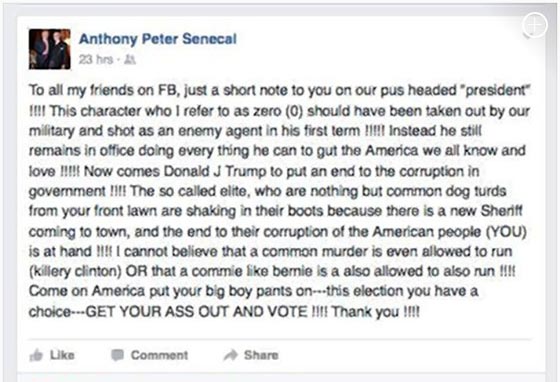 خادم ترامب: يجب على الجيش أن يقتل أوباما باعتباره ممثلاً للعدو صورة رقم 3