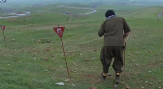 معاق يفكك آلاف الالغام الارضية في كردستان العراق صورة رقم 2
