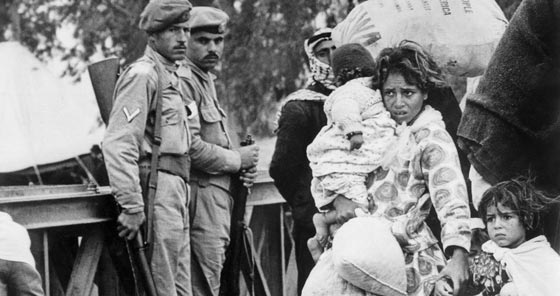 النكبة الفلسطينية تبعث ميتة في منطقة 