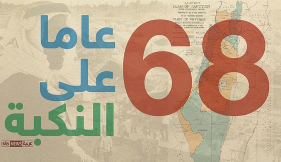 النكبة الفلسطينية تبعث ميتة في منطقة 