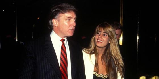  صديقة دونالد ترامب السابقة تنفي انه اساء معاملة النساء صورة رقم 1