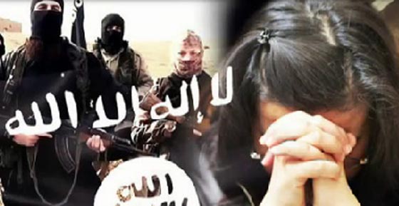 قبل حرقهم لها.. فتاة مسيحية تطلب المغفرة لارهابيي الدواعش!! صورة رقم 1