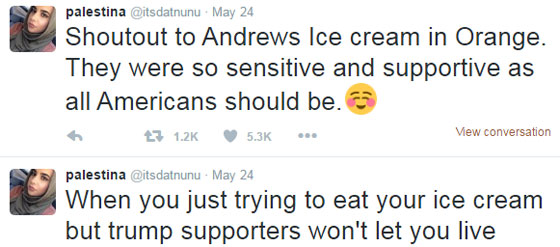 مؤيد ترامب يتهجم على فتاتين مسلمتين وحملة تعاطف معهما.. فيديو صورة رقم 25