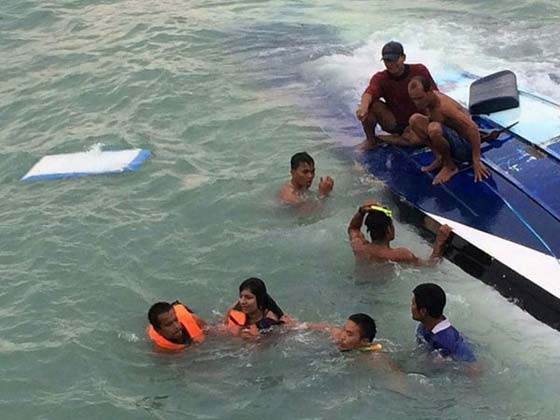 مصرع 3 سائحات وفقدان رابع في تحطم قارب بتايلند صورة رقم 3 مصرع 3 سائحات وفقدان رابع في تحطم قارب بتايلند صورة رقم 3
