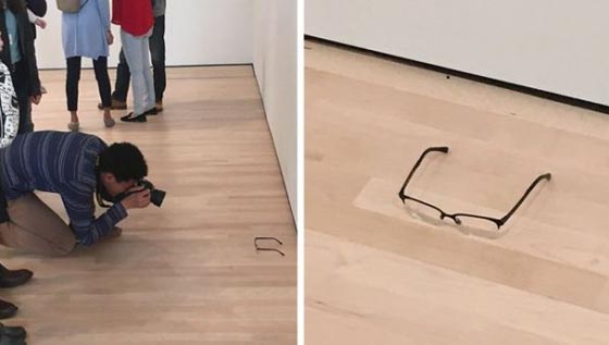 ضحك ولعب وجد وحداثة.. مزحة تحول نظارة الى تحفة فنية!! صورة رقم 2