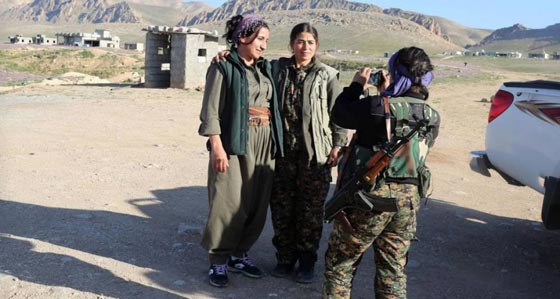 حوريات خلف اسوار جهنم.. مقاتلات ايزيديات يتصدين للدواعش صورة رقم 7