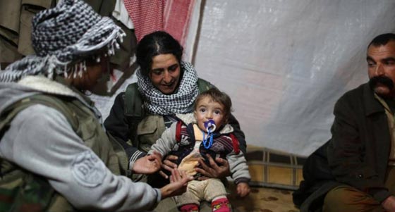 حوريات خلف اسوار جهنم.. مقاتلات ايزيديات يتصدين للدواعش صورة رقم 13