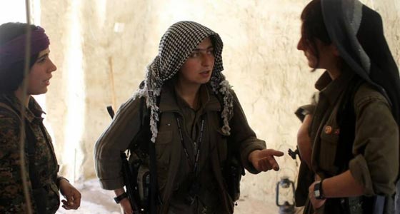 حوريات خلف اسوار جهنم.. مقاتلات ايزيديات يتصدين للدواعش صورة رقم 11