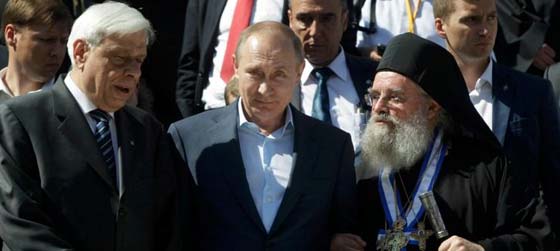 بوتين في جبل آثوس المقدس المحرّم على الاناث والحيوانات زيارته صورة رقم 8