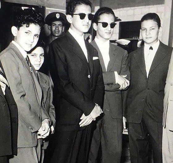 بعض ابناء الملك فيصل ايام كانوا صغارا.. في صورة نادرة تجمع بينهم صورة رقم 1