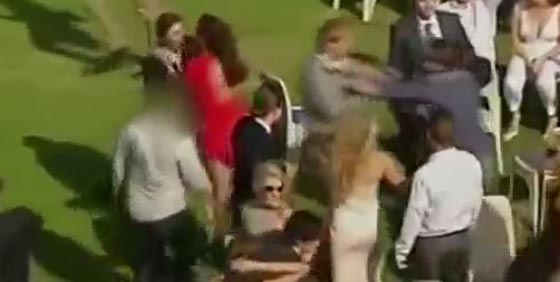 ضيوف حفل خاص يخوضون خناقة ساخنة.. شاهدهم صورة رقم 4